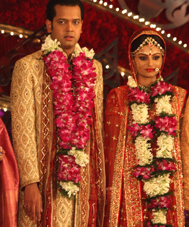 dimpy ganguly rahul mahajan wedding pics