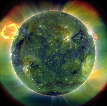 new sun images by SDO